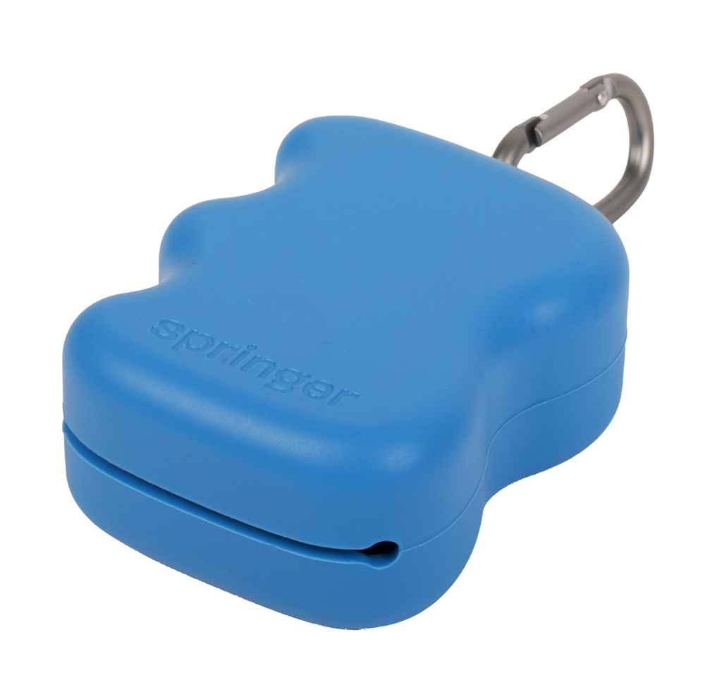 Silicone Dog Treat Dispenser Blueberry