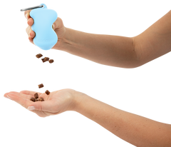 Silicone Dog Treat Dispenser Sky Blue