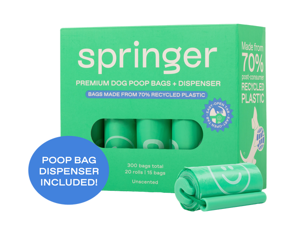 Dog Poop Bags - 20 Rolls