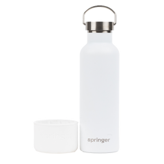 Dog & Me Water Bottle White