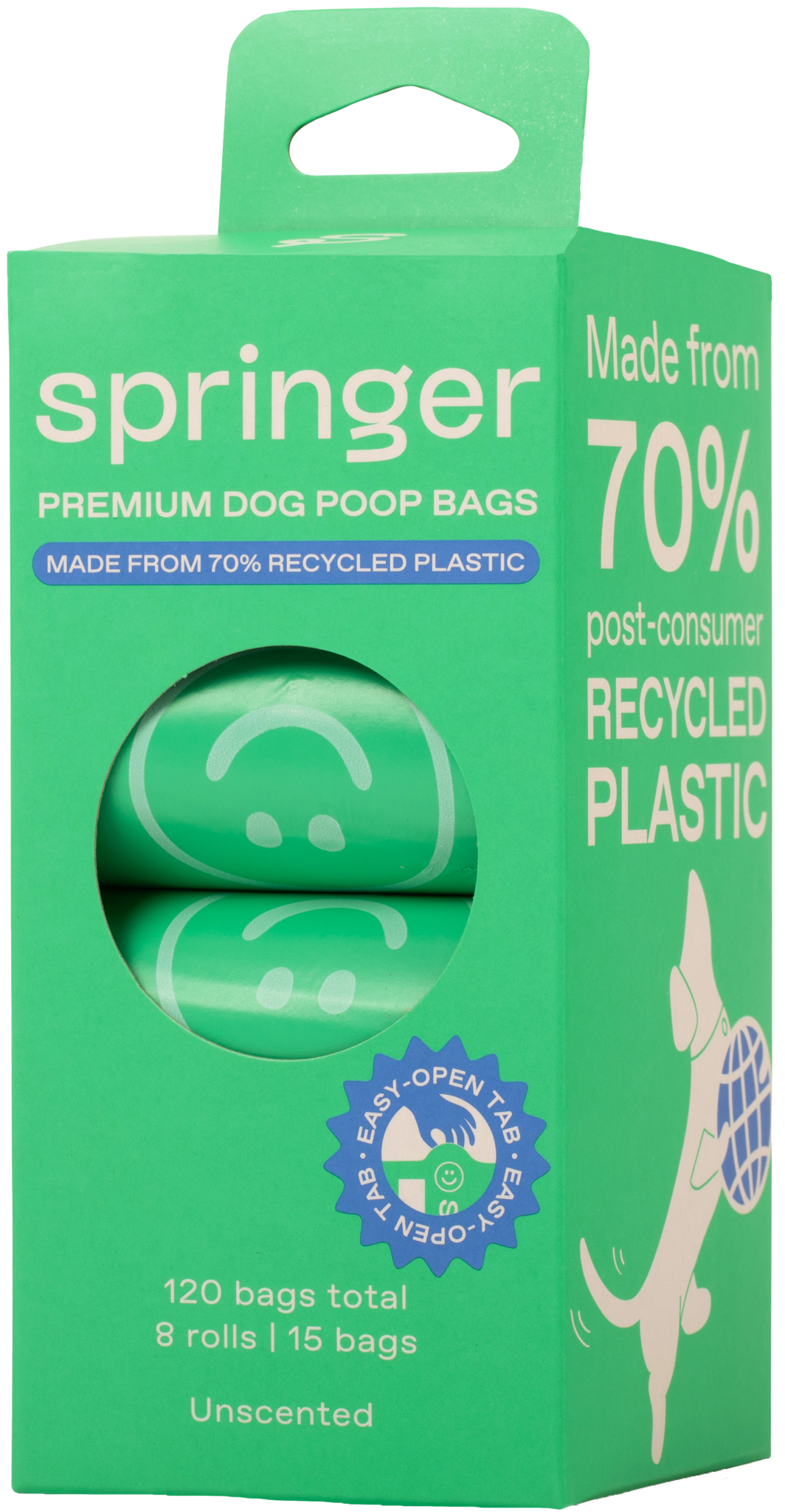 Dog Poop Bags - 8 Rolls